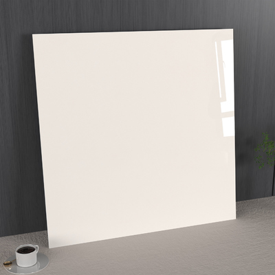 Durable and Elegant 1mx1m Porcelain Glazed Polished Tiles For Office and Building Beige