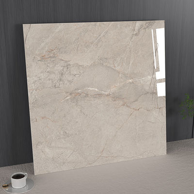 Stylish Decorative 1000x1000mm Gray Indoor Floor Polished Glazed Porcelain Tile For Apartment and Living Room
