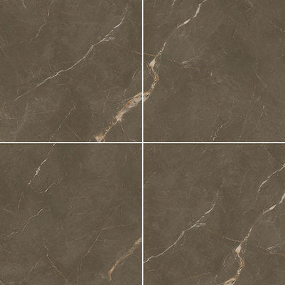 Firebrick Brown 1mx1m Indoor Floor Polished Luxury Stone Tiles For Decoration 3 Styles