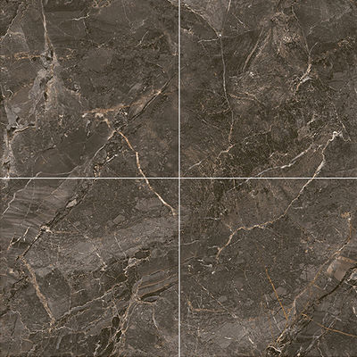 Stunning Brown 1000x1000mm Indoor Floor Polished Luxury Stone Tiles For Balcony 3 Styles