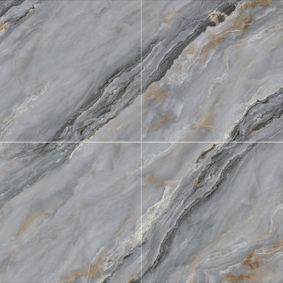 Non-slip Gray 1000x1000mm Indoor Floor Polished Luxury Stone Tiles For Office and Project 3 Styles
