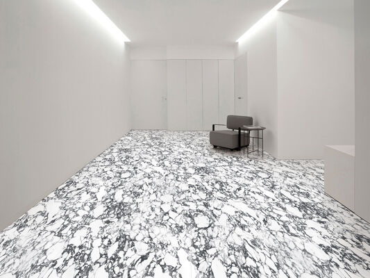 Water-proof  Indoor Floor 600x1200mm Replica Glazed Porcelain Tiles For Office and Apartment