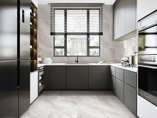 Durable and Eco-Friendly Indoor Floor Gray 600x1200mm Replica Glazed Porcelain Tiles For Hotel And Project