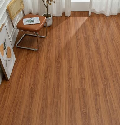 Stain-resistant and Waterproof Brown 1220x180mm Interior Floor SPC Flooring UV Coating Thickness 5mm Wooden Pattern For Building and Project