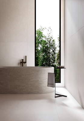 Eco-friendly Grade AAA Stain-resistant Cream White 600x1200mm Special Glazed Matt Inside Floor Porcelain Tiles For Bathroom