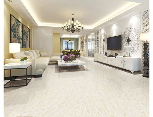 4pcs 80x80cm Polished Porcelain Tiles White Gray 600X600mm ISO13006