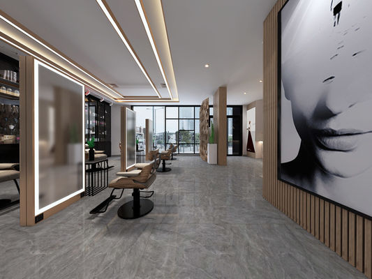 Grade AAA Clay 9.6mm Polished Glazed Tiles 80x80cm Marble Porcelain