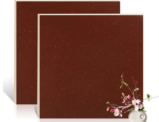 800x800mm 100m2 Polished Porcelain Tiles India Pure Red Grade AAA 9.5mm
