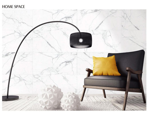 Grade AAA 60x120cm Full Body Porcelain Tiles Carrara White Marble 1cm