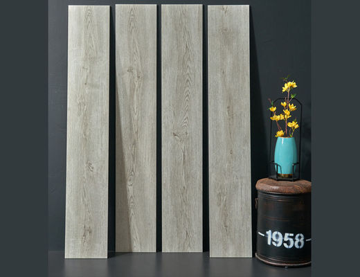 250x1500mm Wooden Porcelain Tiles Gray AAA Grade 4 Pcs Box