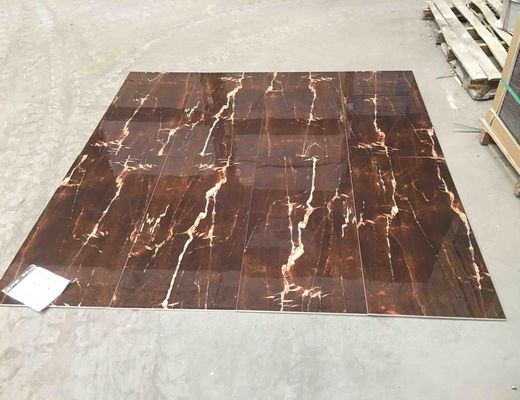 6pcs/ctn 9.5mm Gold Colour Floor Tiles Porcelain Interior Decoation 38kgs/ctn