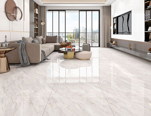 800x800mm Anti Slip Gold Line Porcelain Tile 11mm 3pcs Carton