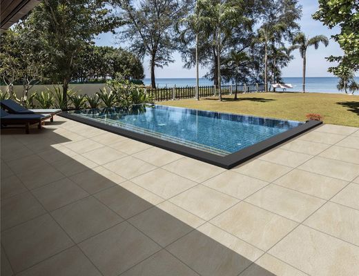 Hardness Anticorrosive Contemporary Residential Building Pool Edge Anti Slip 60x60cm