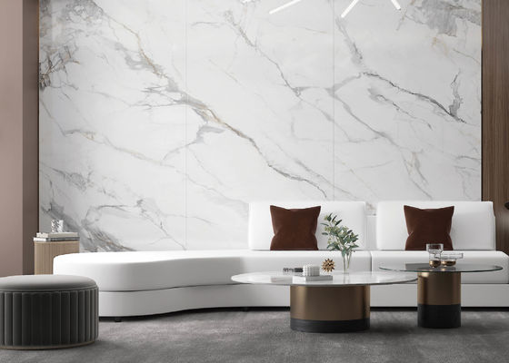 White AAA Grade Sintered Stone Slab 1200x2700mm
