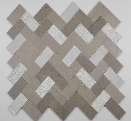 Natural Stone Self Adhesive Mosaic Tiles 300x300mm
