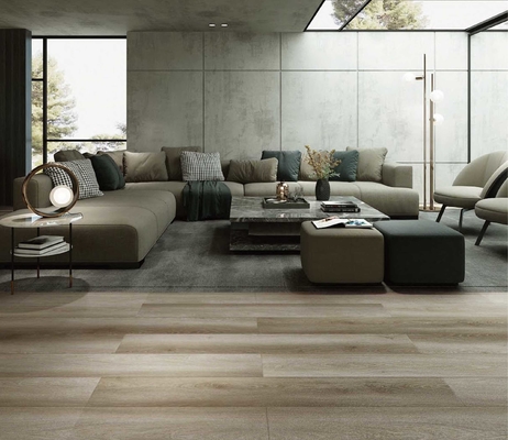 4.0mm Click SPC Wooden Oak Flooring Waterproof Commercial Grade