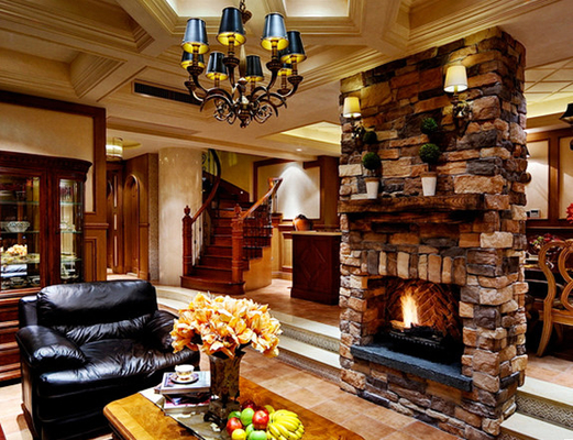 Artificial Cultured Stone Brick Veneer Slate For Wall Decor