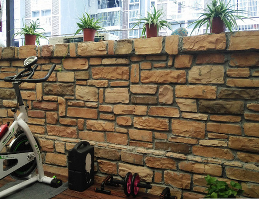 House Decoration Faux Stone Brick Veneer Random AAA Grade